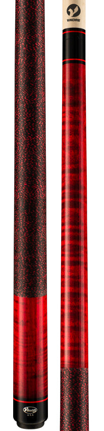 Viking KY0112 Kayano Series Play Cue - Crimson Red Stain