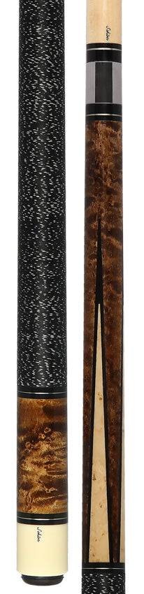 Schon Dark Stained Pool Cue - STL3DS