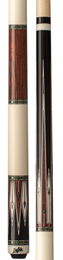 Dufferin White and Cocobolo Play Cue - D-SE51