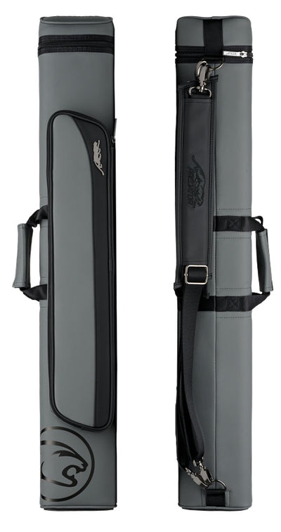 Predator Roadline Gray and Black 3x5 Hard Pool Cue Case - C35GRYBLKH