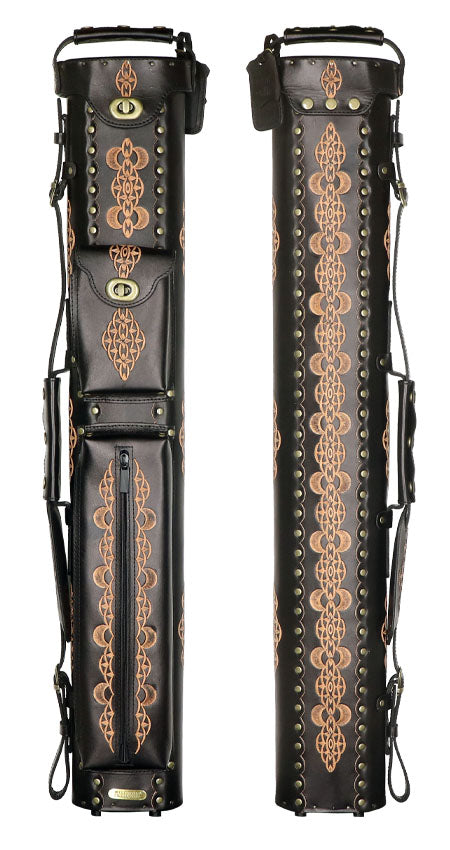 Instroke Cue Cases | Instroke Saddle Series | D03 Black 2X4 Cue