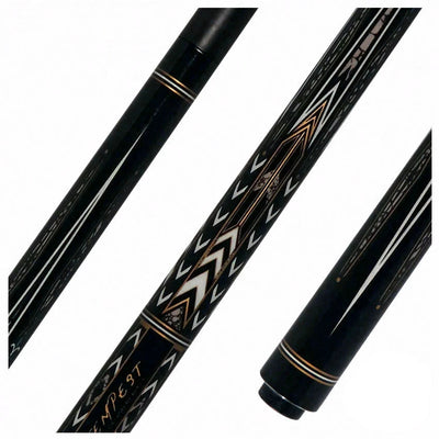 Fury Tempest No Wrap Pool Cue with Carbon Fiber Shaft - FUAF1