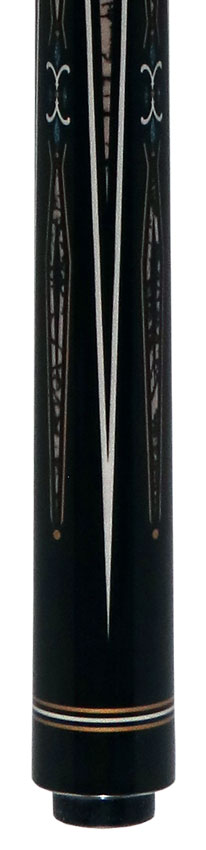 Fury Tempest No Wrap Pool Cue with Carbon Fiber Shaft - FUAF1