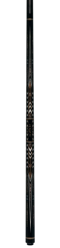 Fury Tempest No Wrap Pool Cue with Carbon Fiber Shaft - FUAF1