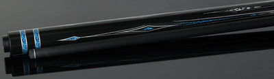 Fury Tempest No Wrap Pool Cue with Carbon Fiber Shaft - FUAF2