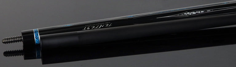 Fury Tempest No Wrap Pool Cue with Carbon Fiber Shaft - FUAF2