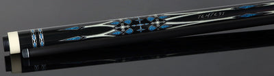 Fury Tempest No Wrap Pool Cue with Carbon Fiber Shaft - FUAF3