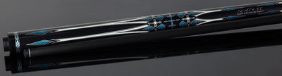 Fury Tempest No Wrap Pool Cue with Carbon Fiber Shaft - FUAF4
