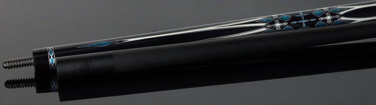 Fury Tempest No Wrap Pool Cue with Carbon Fiber Shaft - FUAF4
