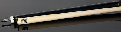 Fury Metallic Black Pool Cue with Sharkskin Leather Wrap - FUCA5