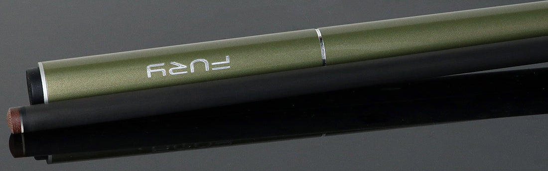 FURY ジャンブキュー　アッシュシャフト Fury Gray Aluminum Jump Cue with Carbon Fiber Shaft - FUJPM11