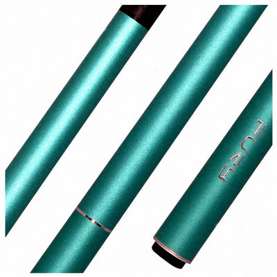 Fury Teal Aluminum Jump Cue with Carbon Fiber Shaft - FUJPM4