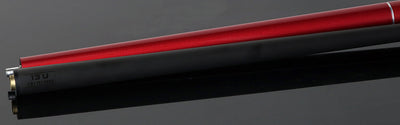 Fury Red Aluminum Jump Cue with Carbon Fiber Shaft - FUJPM7