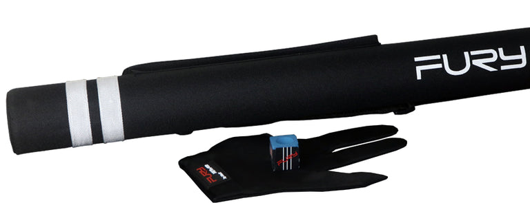Fury Graphic No Wrap Cue | FREE 1x1 Case, Glove, and Chalk - FULC8