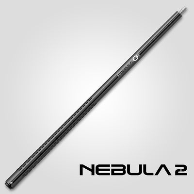 Rhino Nebula 2 Charcoal Gray No Wrap Carbon Pool Cue