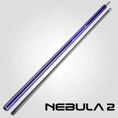Rhino Nebula 2 Amethyst Purple No Wrap Carbon Pool Cue