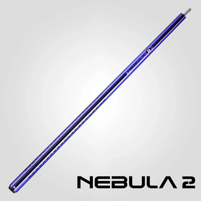 Rhino Nebula 2 Amethyst Purple No Wrap Carbon Pool Cue