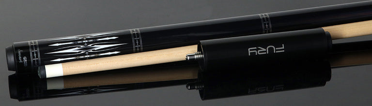 Fury No Wrap Graphic Pool Cue with Free 6 Inch Extension - FUTK2