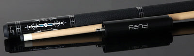 Fury Graphic Pool Cue | Sharkskin Wrap | + Free Extension - FUTK3