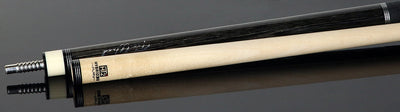 Fury Gray-Stained Tec-Wood Cue | Elephant Wrap | + Free Extension - FUTW2