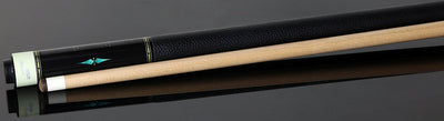 Fury Graphic Pool Cue with Pebble Grain Leather Wrap - FUVT4