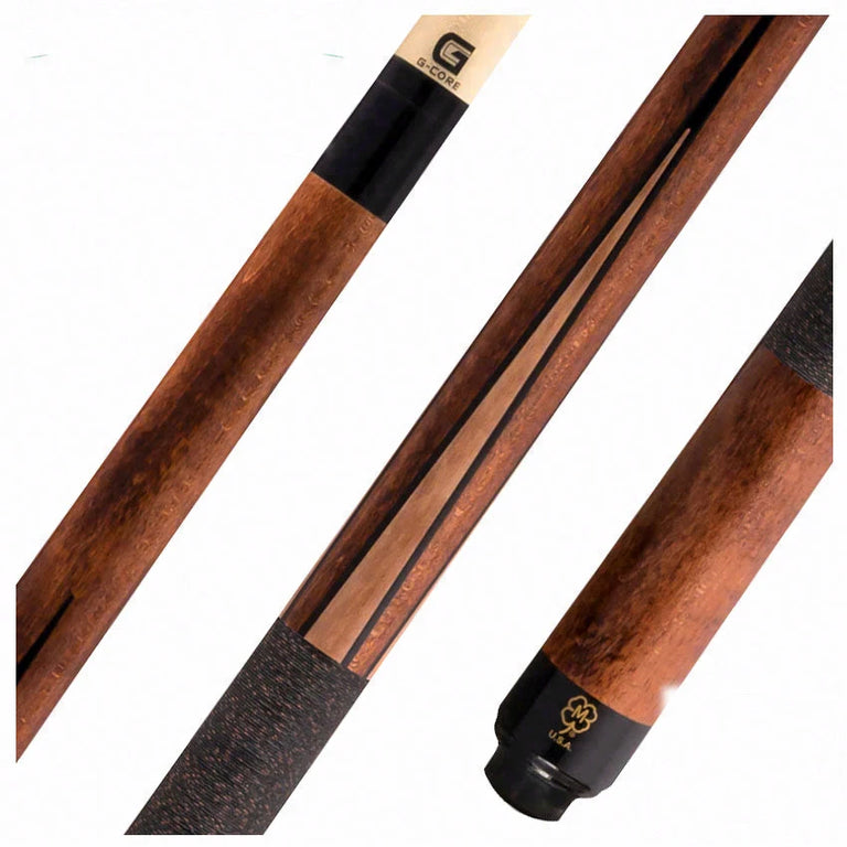 McDermott G Core Series Cherry Stained Maple with Maple Points Play Cue