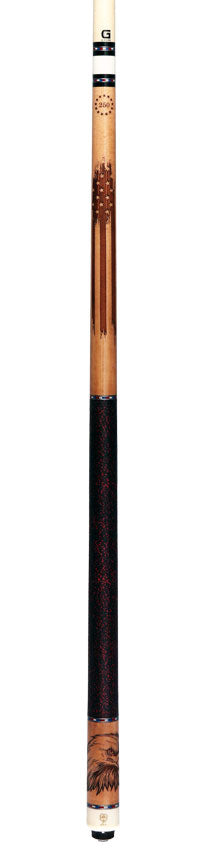 McDermott USA 250th Anniversary Wildfire Cue of the Month with G-Core Shaft