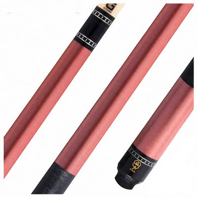 McDermott G Core Series Rose Gold Painted Maple Play Cue with Irish Linen Wrap