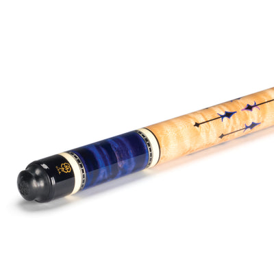 McDermott G Core Series Purple Stained Maple with Maple Handle No Wrap Play Cue