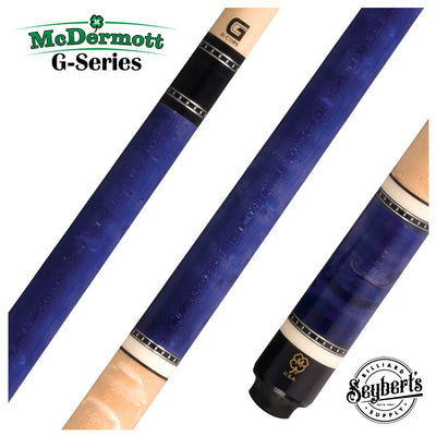McDermott G Core Series Purple Stained Maple with Maple Handle No Wrap Play Cue
