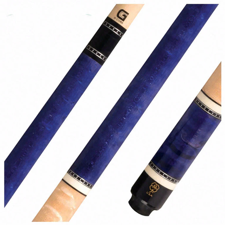 McDermott G Core Series Purple Stained Maple with Maple Handle No Wrap Play Cue