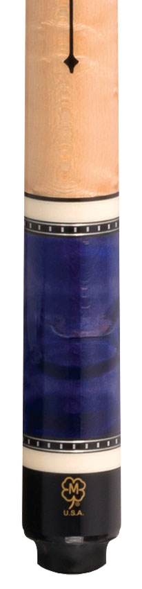 McDermott G Core Series Purple Stained Maple with Maple Handle No Wrap Play Cue
