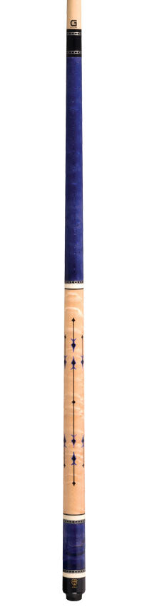 McDermott G Core Series Purple Stained Maple with Maple Handle No Wrap Play Cue
