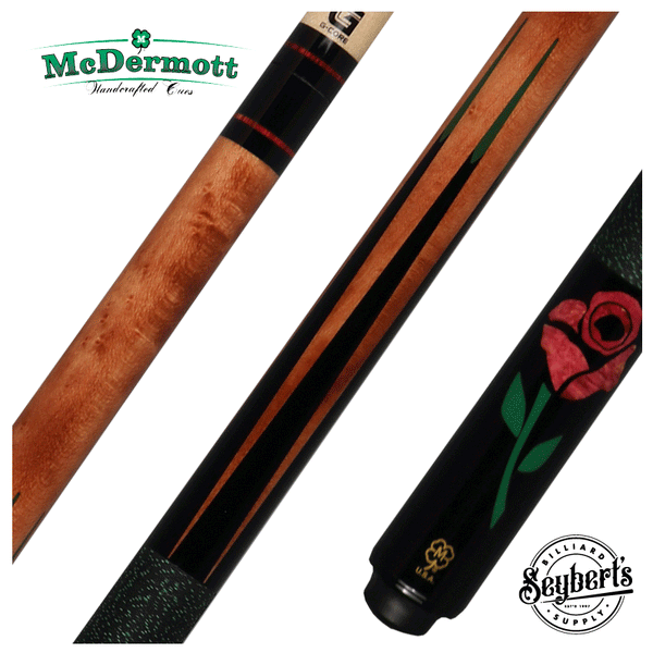 Mcdermott Classic Cue - Mcdermott G435 Rose Cue - Seybert's