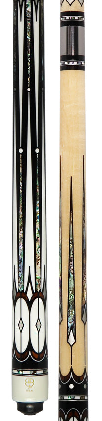 McDermott 2024 Enhanced Cue of the Year - Birdseye Maple with i-pro Slim Matching Ringwork - G5001