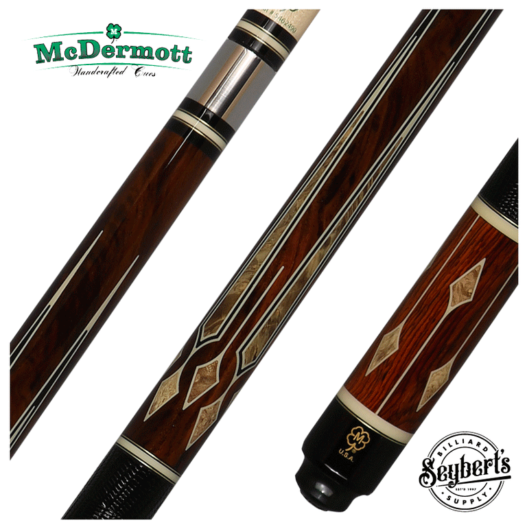 McDermott Kit 3 Pool Cue Set With Accessories & Free Soft Case - 2-Piece Billiards Stick