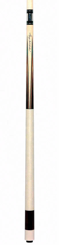 Balabushka GB Series Birdseye Maple Forearm and Rosewood Points and Buttsleeve Pool Cue with Irish Linen Wrap