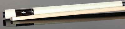 Balabushka GB Series Brown-Stained Birdseye Maple Forearm with 4 Ebony Points and Mother of Pearl Inlays Pool Cue Irish Linen Wrap