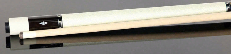 Balabushka GB Series Brown-Stained Birdseye Maple Forearm with 4 Ebony Points and Mother of Pearl Inlays Pool Cue Irish Linen Wrap