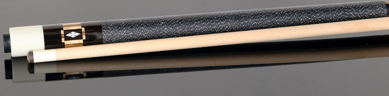 Balabushka GB Series Birdseye Maple Forearm with Ebony Points and Bocote/Mother of Pearl Inlays Pool Cue with Irish Linen Wrap