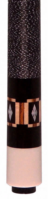 Balabushka GB Series Birdseye Maple Forearm with Ebony Points and Bocote/Mother of Pearl Inlays Pool Cue with Irish Linen Wrap