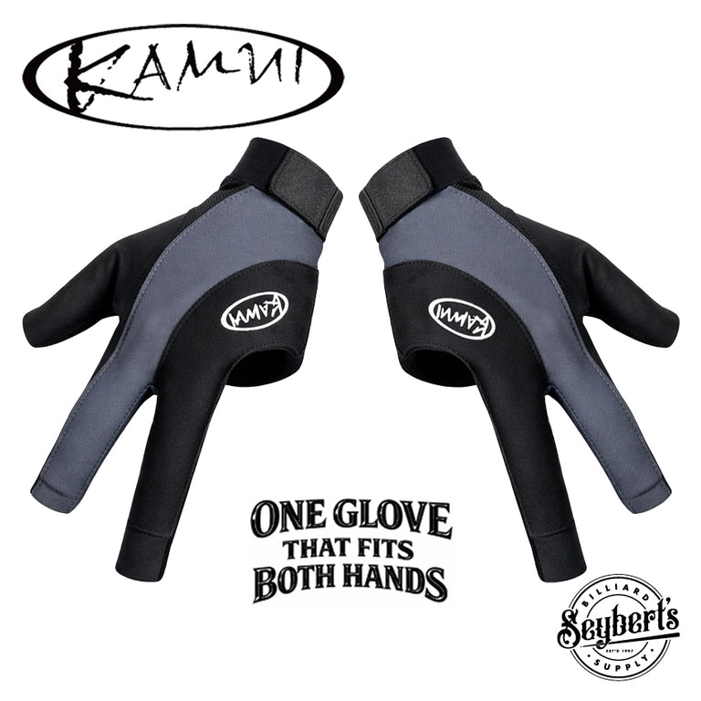 Kamui Gray Symmetry Billiard Glove - Universal Hand
