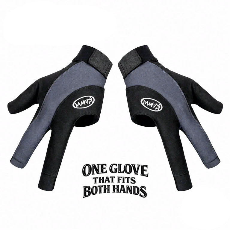 Kamui Gray Symmetry Billiard Glove - Universal Hand