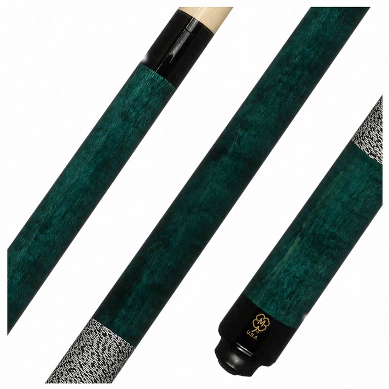 McDermott GS Series Teal Stained Maple Pool Cue - GS01