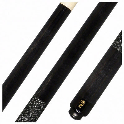 McDermott GS Series Titanium Gray Stained Michigan Maple Pool Cue - GS06