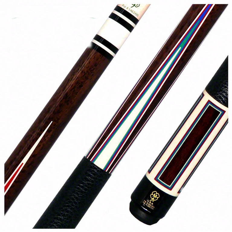 McDermott Rosewood Forearm with Bone Urethane Points Pool Cue - H1454