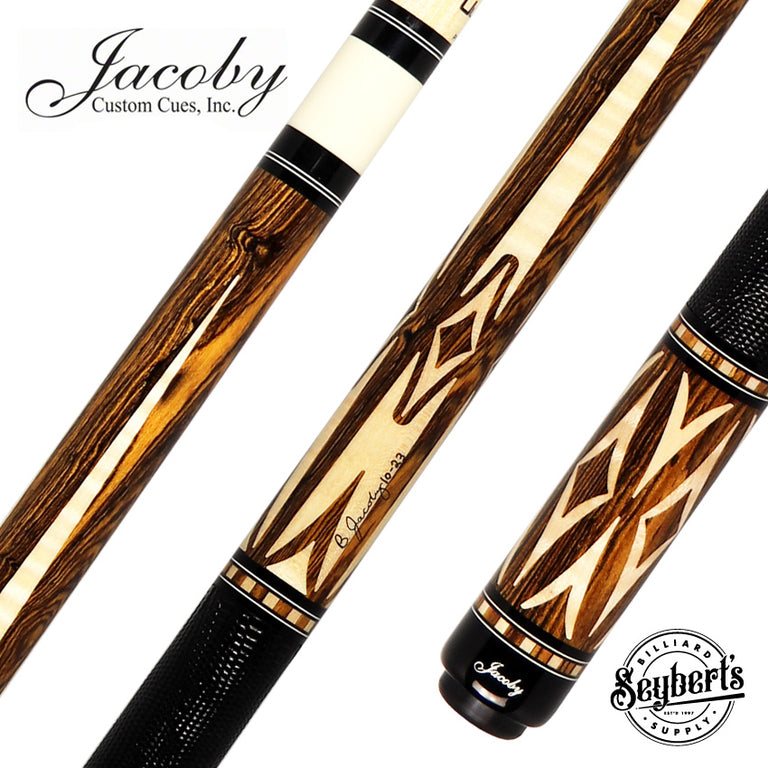 Jacoby HB3 Bocote with Curly Maple Point Cue
