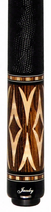 Jacoby Bocote with Curly Maple Point Cue - HB3