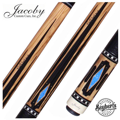 Jacoby Olivewood with Ebony Points Pool Cue - HB5