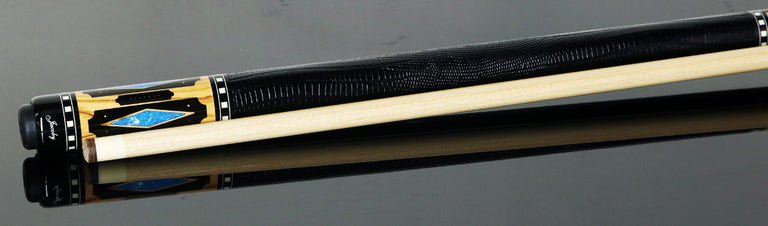 Jacoby Olivewood with Ebony Points Pool Cue - HB5